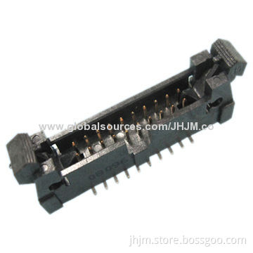 Flat Ribbon Cable Ejector Header Connector, 2.mm Pitch, Straight/Right Angle/SMT, 10-50 Pins